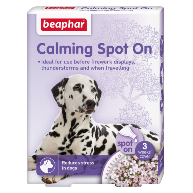 PIPETA CALMANTE NATURAL CALMING PARA PERROS X 3