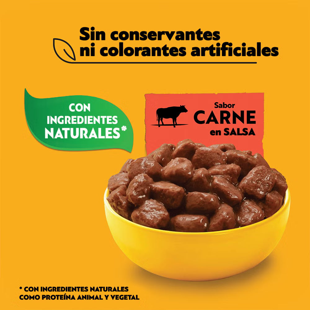 PEDIGREE POUCH CACHORRO SABOR CARNE 100 GR