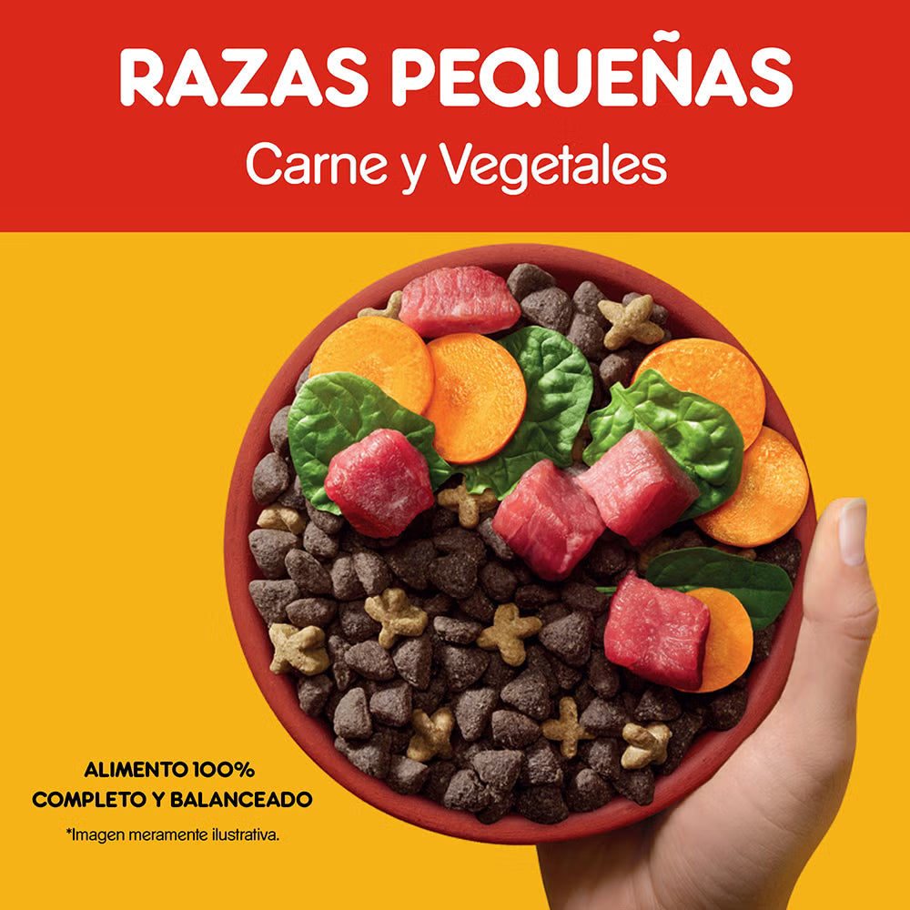 PEDIGREE ADULTO RAZAS PEQUEÑAS SABOR CARNE Y VEGETALES 21 KG