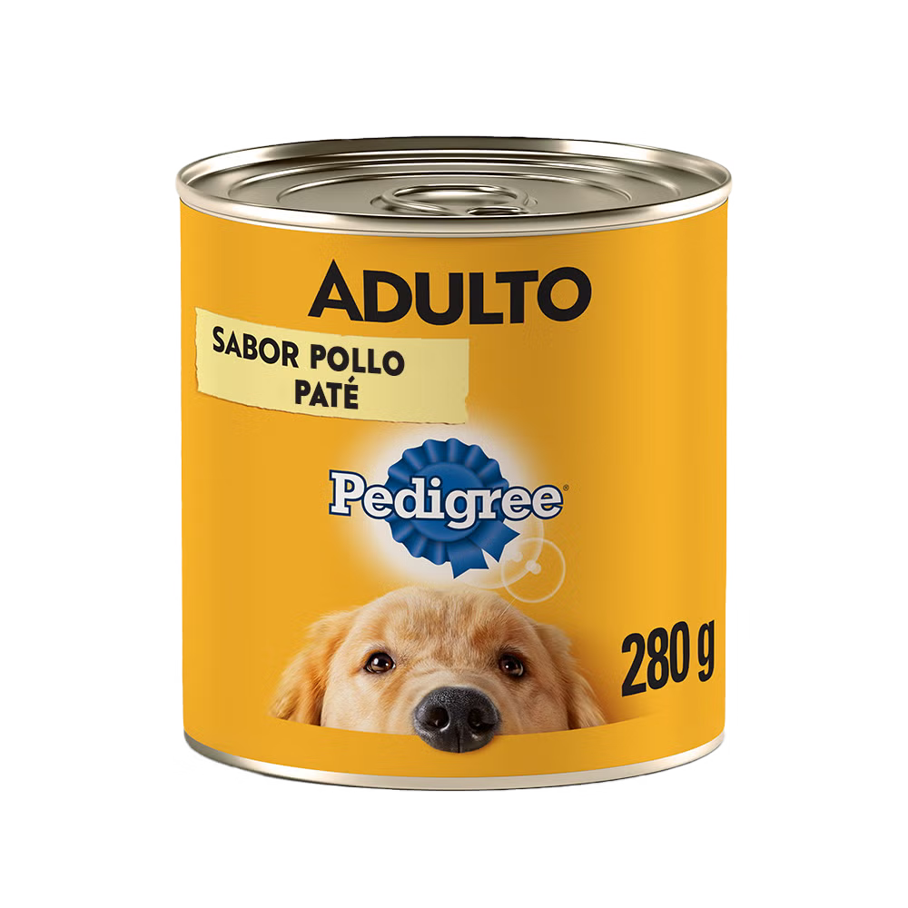 PEDIGREE LATA ADULTO SABOR POLLO 280 GR