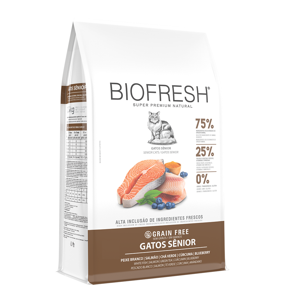 BIOFRESH SP NATURAL GATOS SENIOR SALMON 1,5 KG