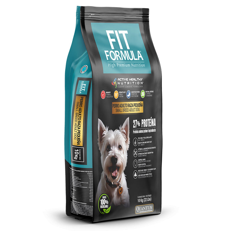 FIT FORMULA PERRO ADULTO RAZAS PEQUEÑAS 10 KG