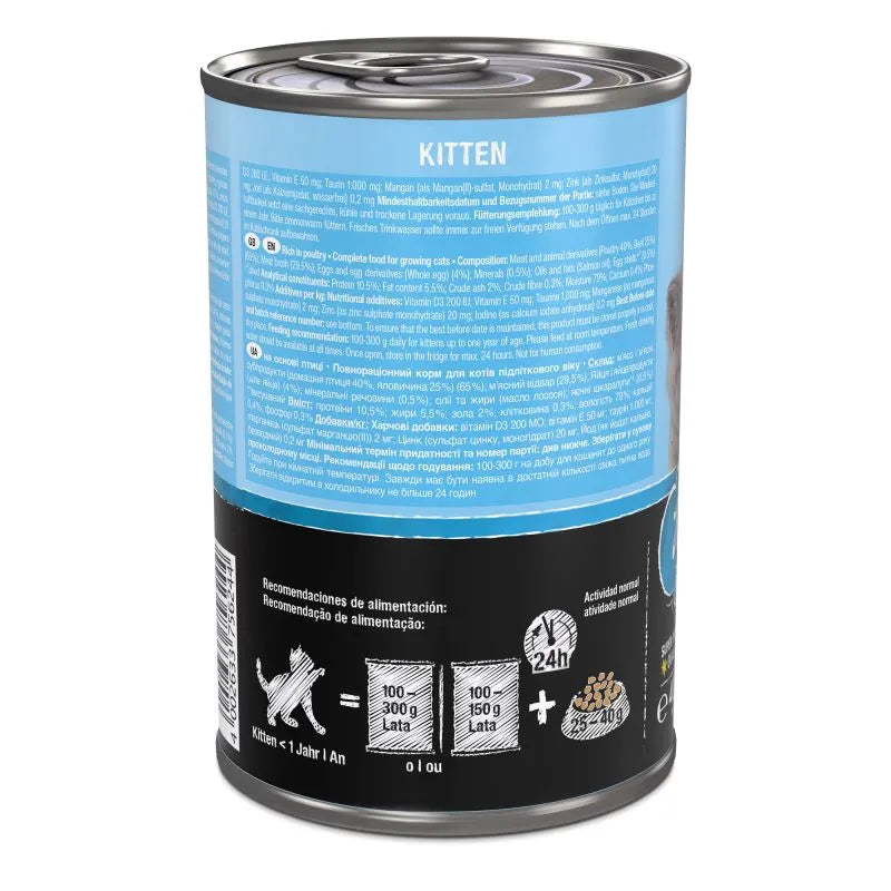 LEONARDO LATA KITTEN RICO EN AVE 400 GR