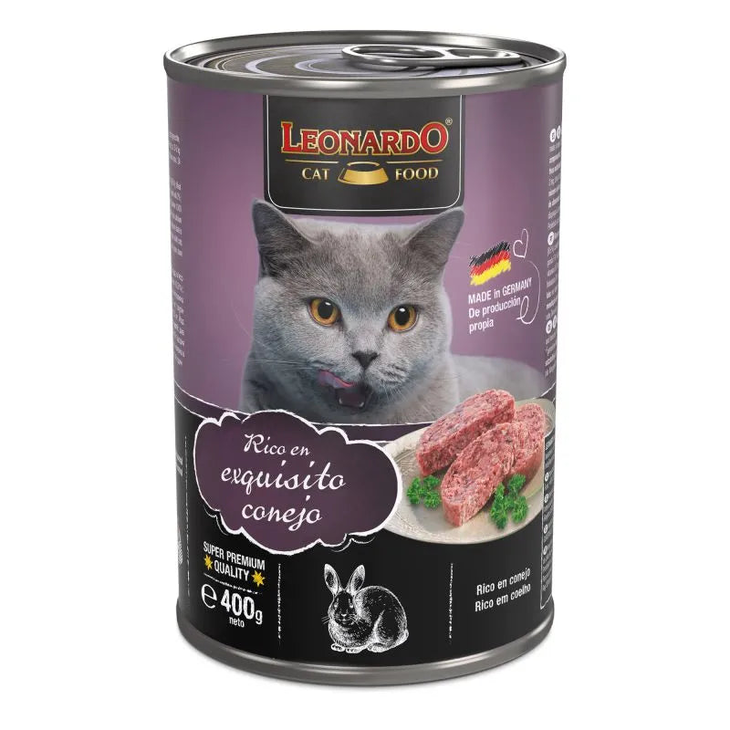 LEONARDO LATA RICO EN EXQUISITO CONEJO 400 GR