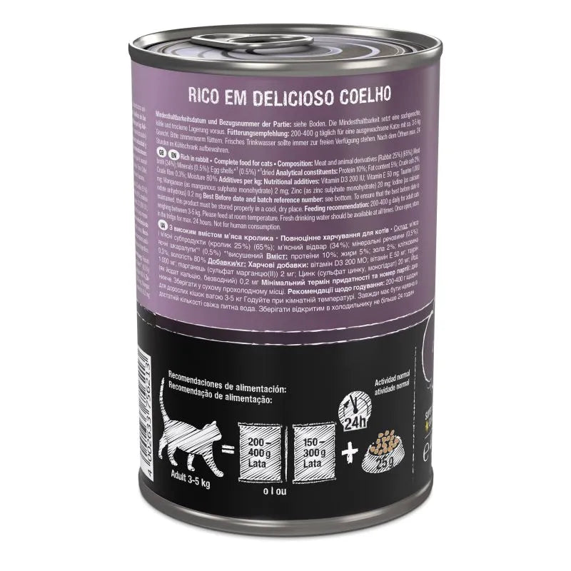 LEONARDO LATA RICO EN EXQUISITO CONEJO 400 GR