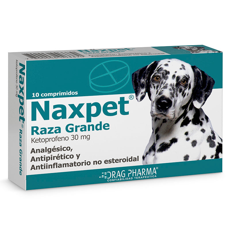 NAXPET RAZA GRANDE 30 MG COMPRIMIDOS