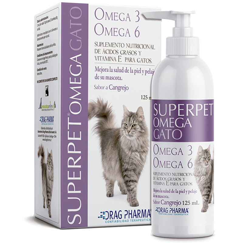 SUPERPET OMEGA GATO 125 ML