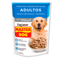 MASTER DOG POUCH ADULTO SABOR POLLO 100 GR